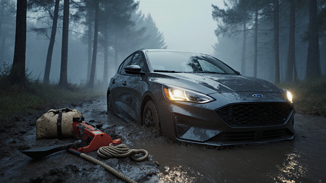 Jak vyprostit zapadlé auto - praktické tipy pro Ford i jiné vozy