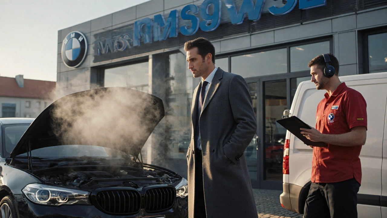 Na jaké náhradní vozidlo máte nárok u BMW?