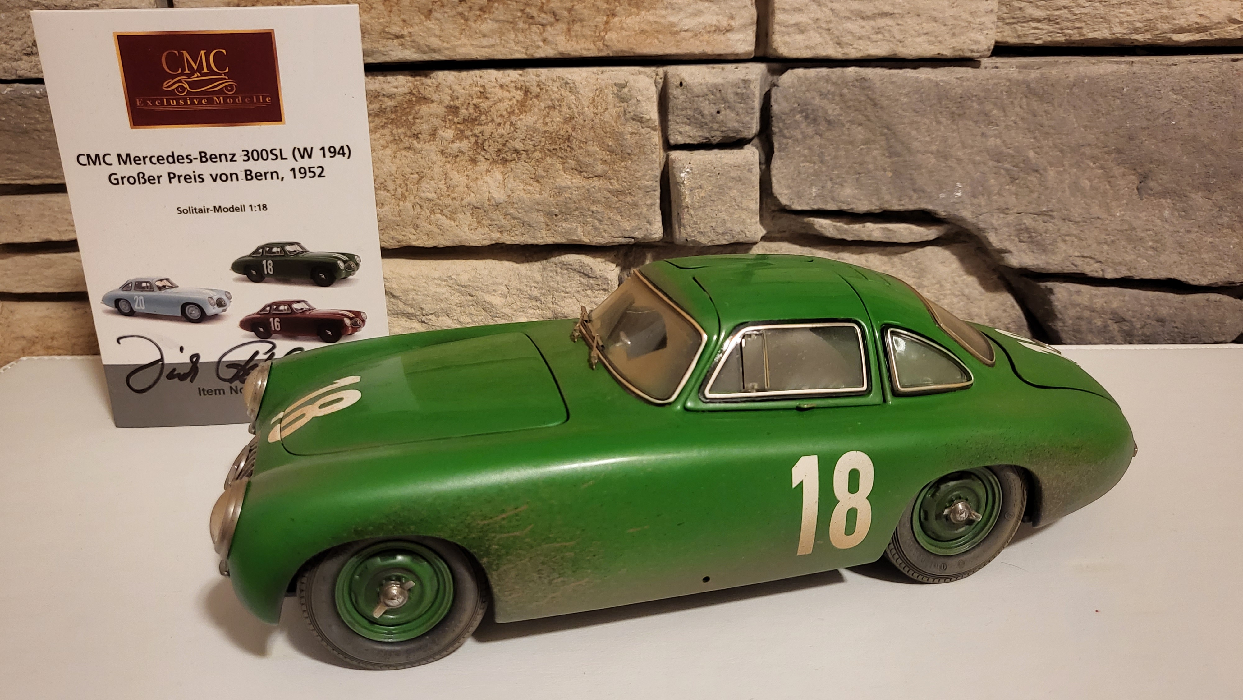 MERCEDES-BENZ 300SL No.18 GP BERN ´´KLING´´ 1952 (LIMIT 1 KS)
